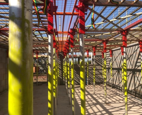 Scaffolding Crash Deck