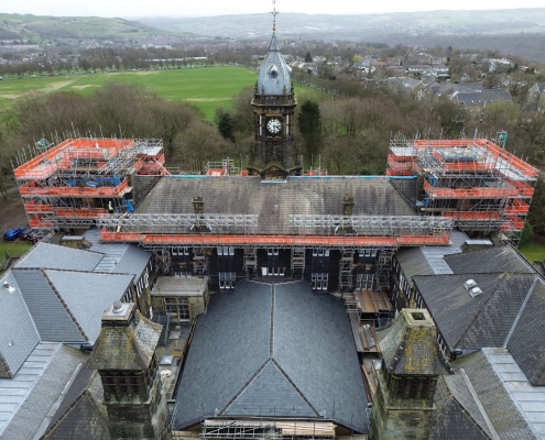 Heritage and Restoration Scaffolding for Schools in Yorkshire