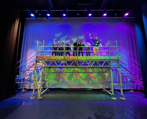 Main Stage Scaffolding Stage