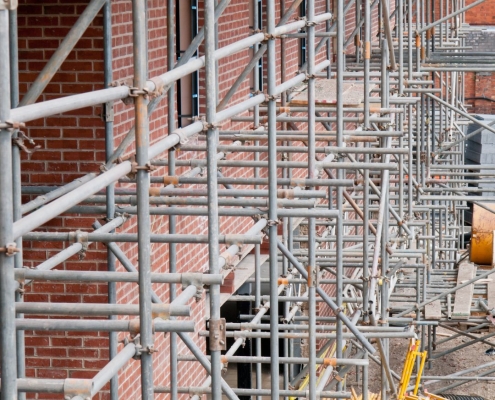 Scaffolding for Construction Warrington