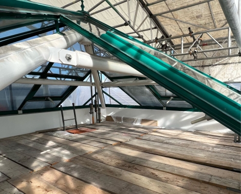 Temporary Roof Structures Crash Deck