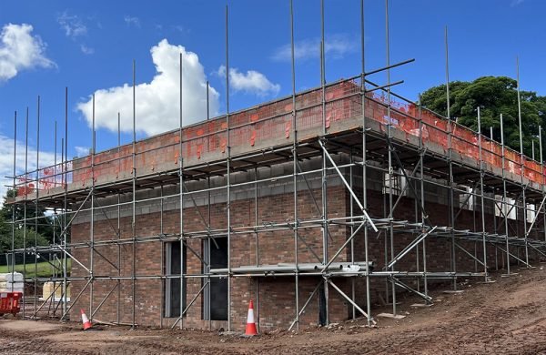 Scaffolding for New Build Developments in Warrington